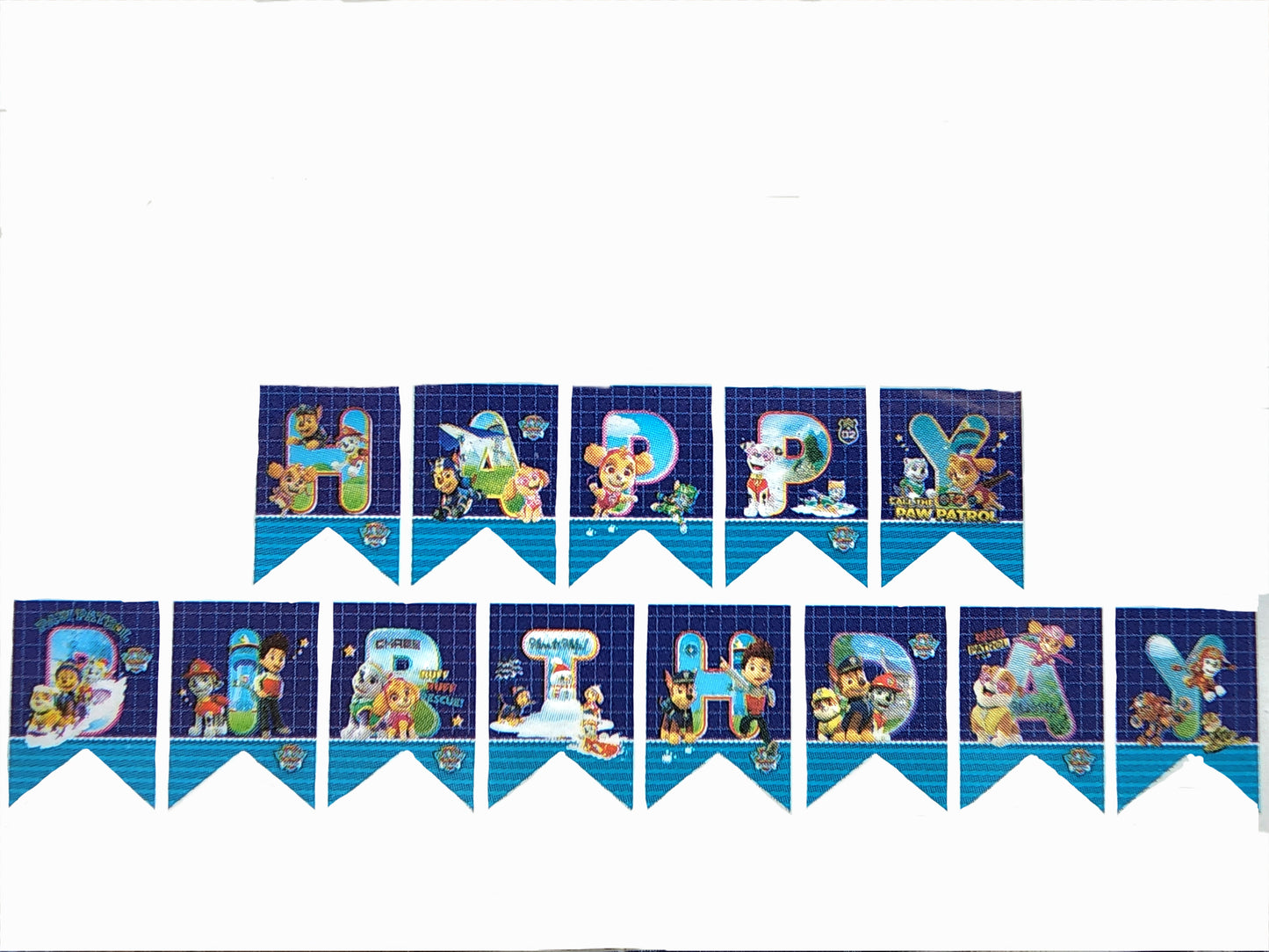 Paw Patrol Happy Birthday Garland