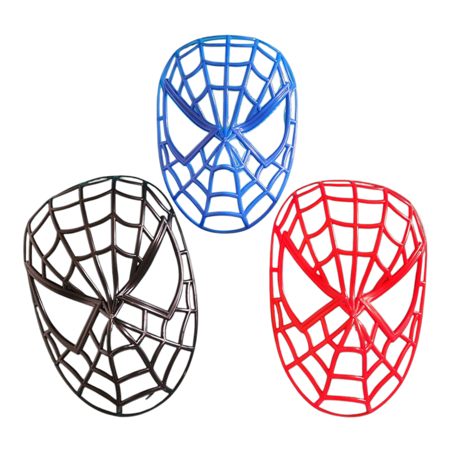 Spiderman Perforated Plastic Mask