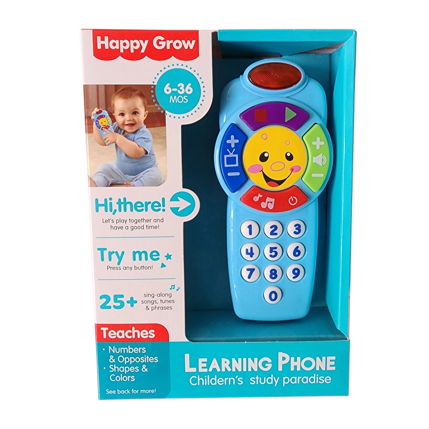 Happy Grow Toddler's Learning Phone