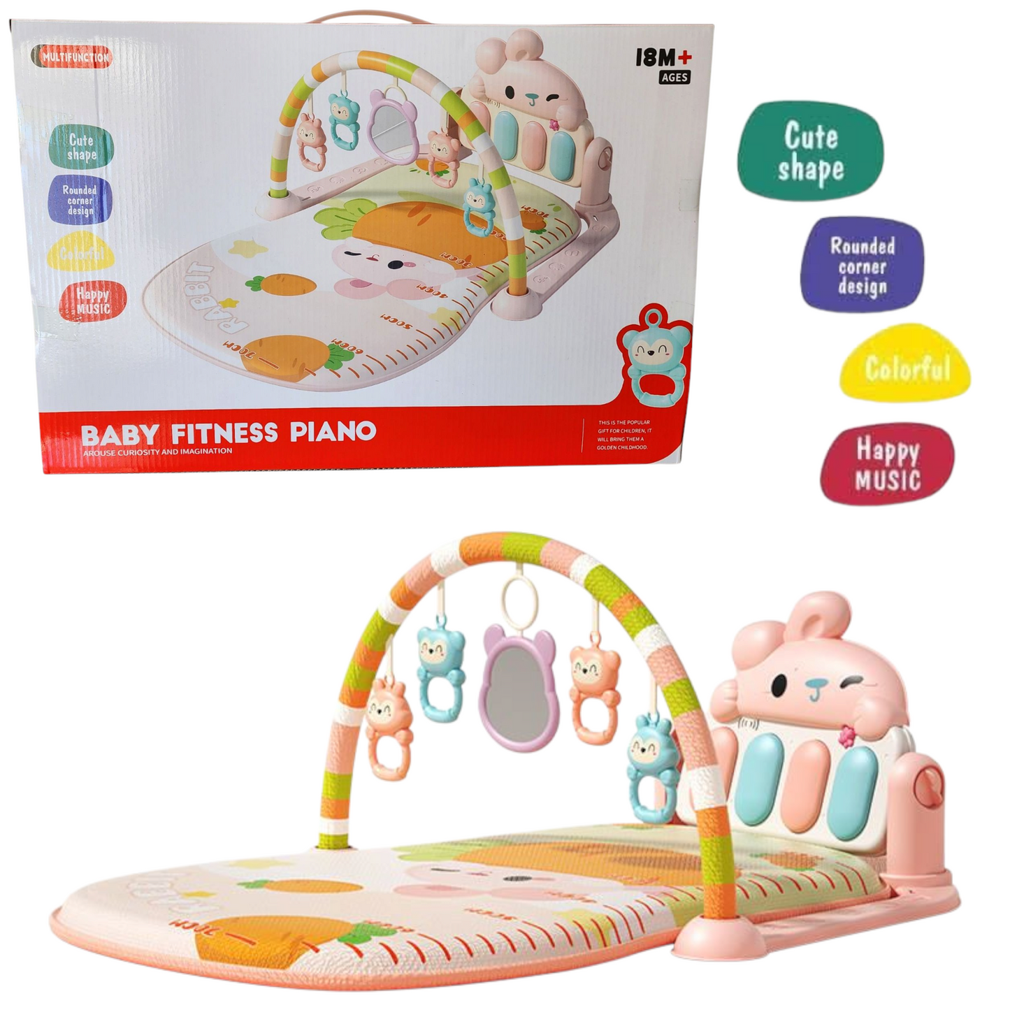 Baby Fitness Piano Play Mat