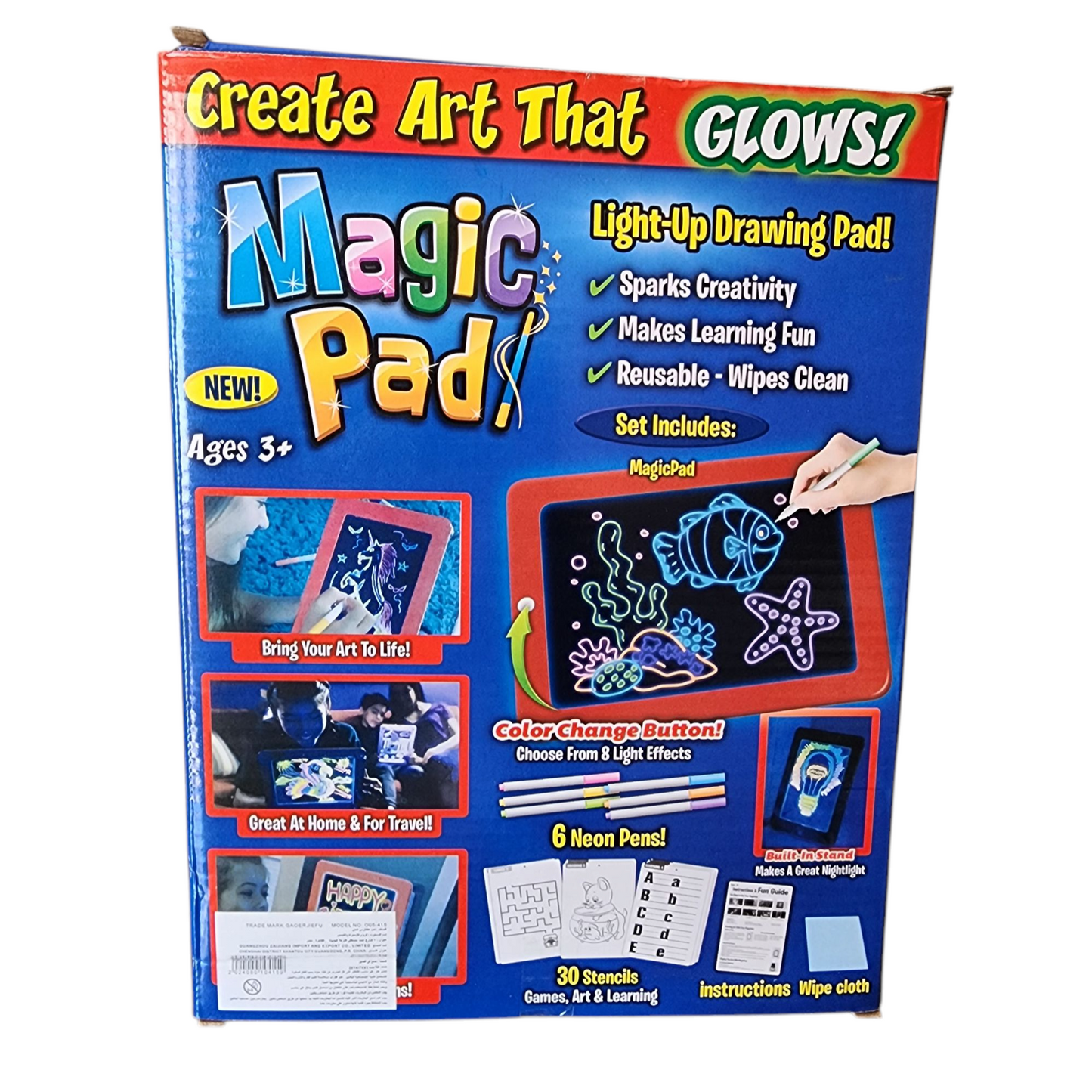 Magic Pad Glowing Art