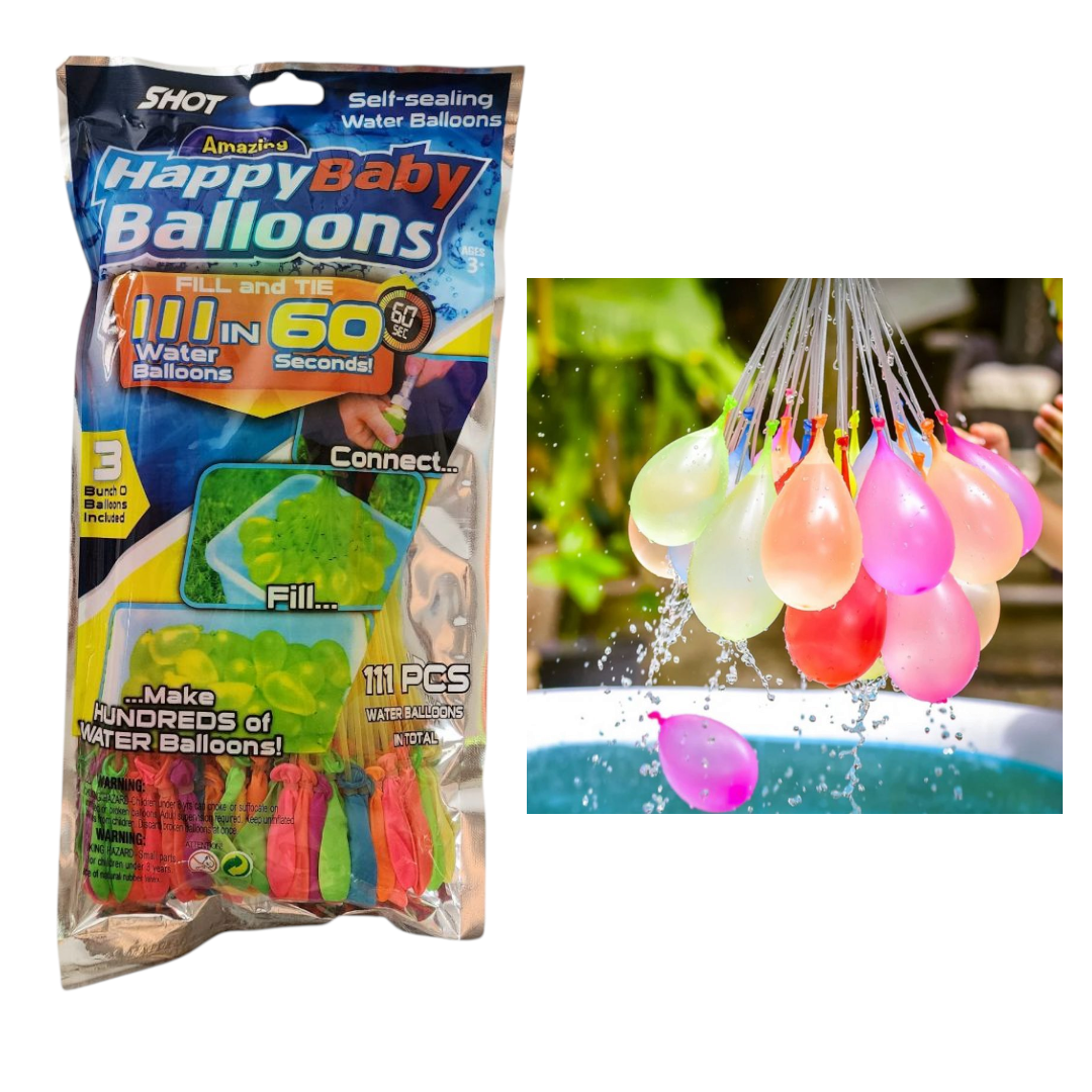 Water Balloons (111 Balloons Pack)