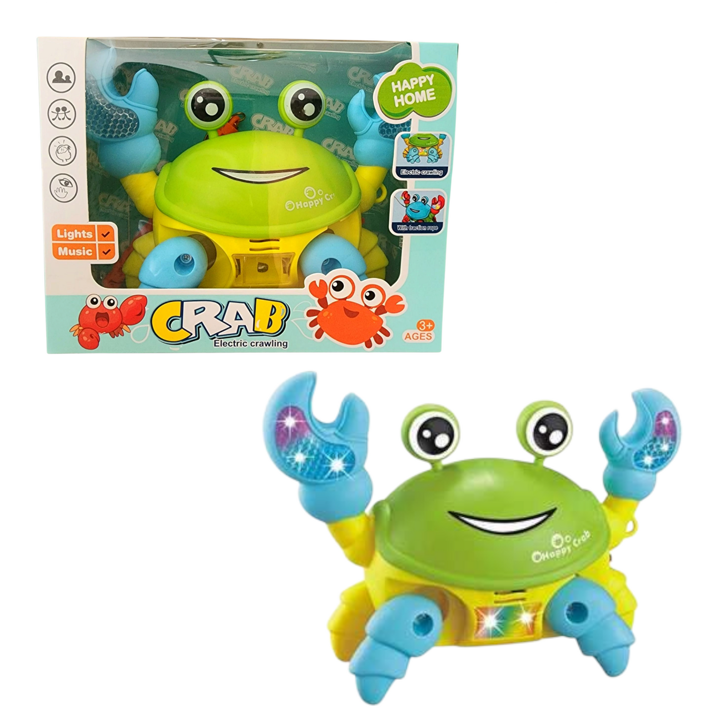 Funny Crawling Crab Babies and Toddler Toy