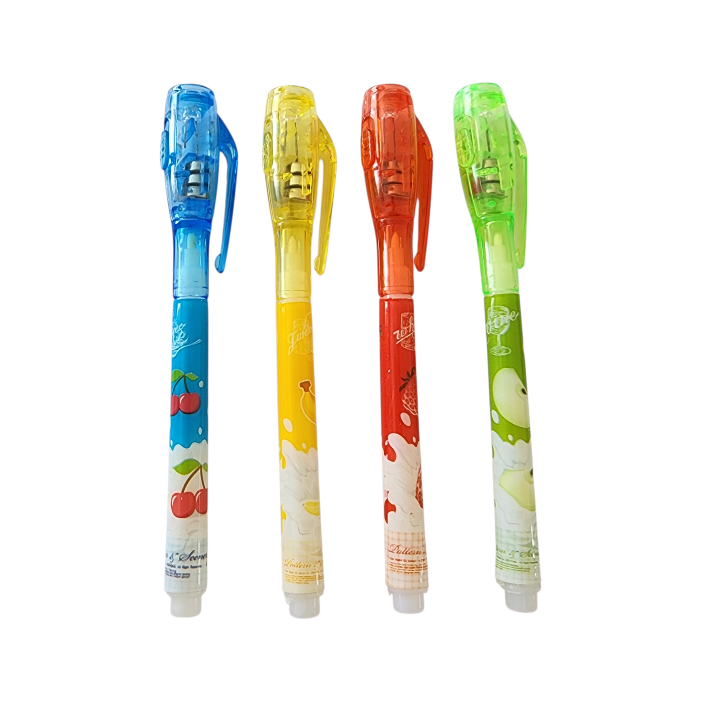 4 Pcs Invisibile Ink Magic Pen UV Light