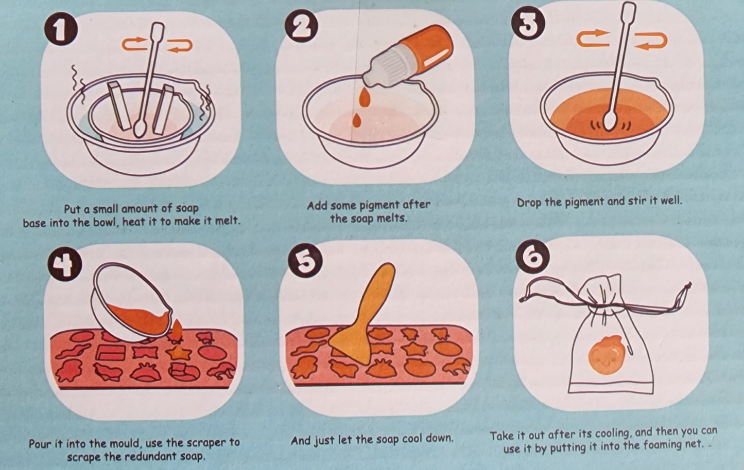DIY Crystal Soap Making Kit