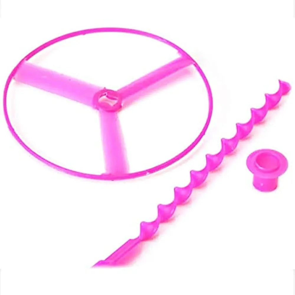 Dragonfly Toy Plastic Twisty Flying Disc