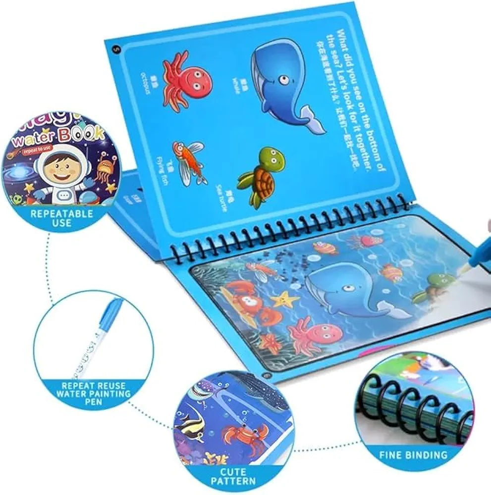 Magic Colouring Book Girls Themes (1 Book)