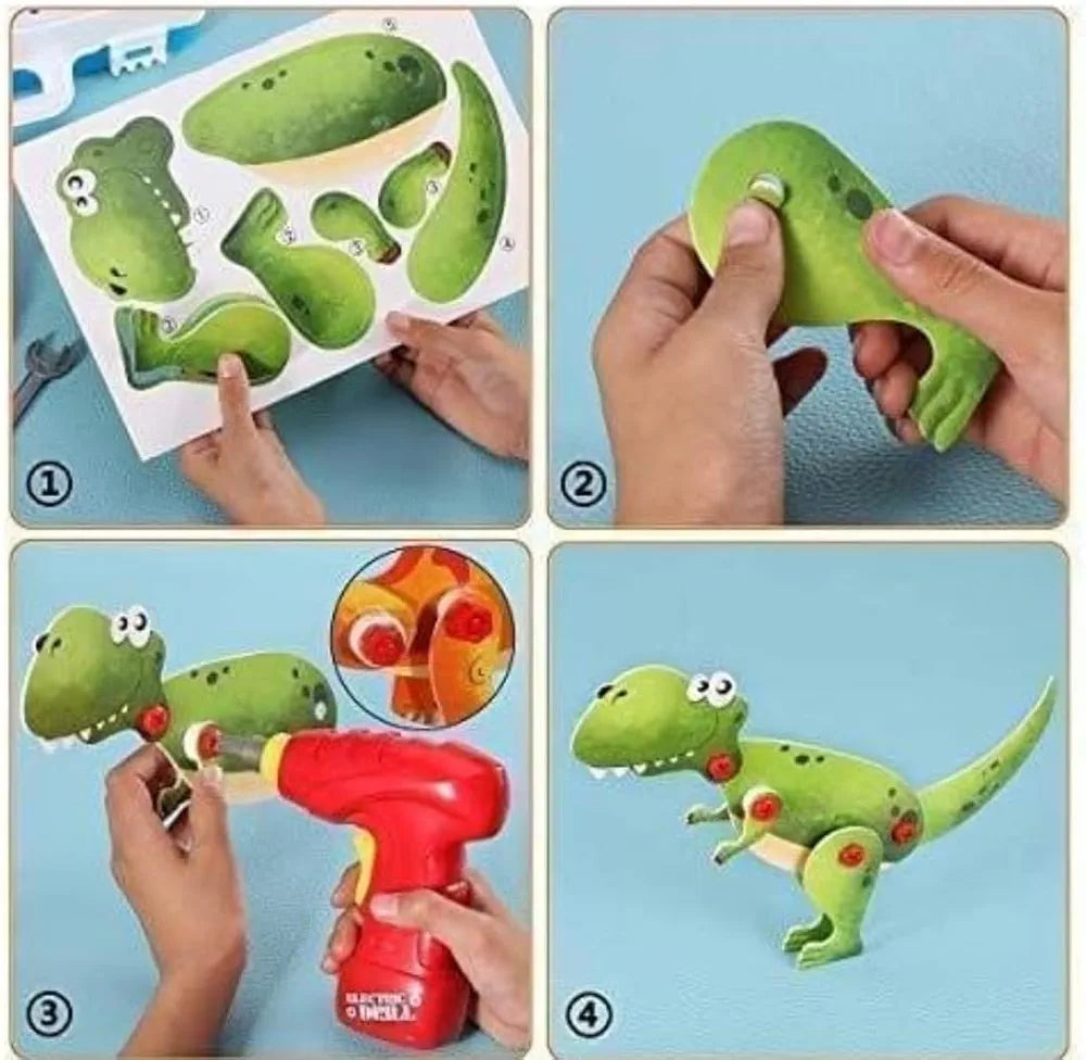 8 Animals Creative Assembly Magic Block Screw