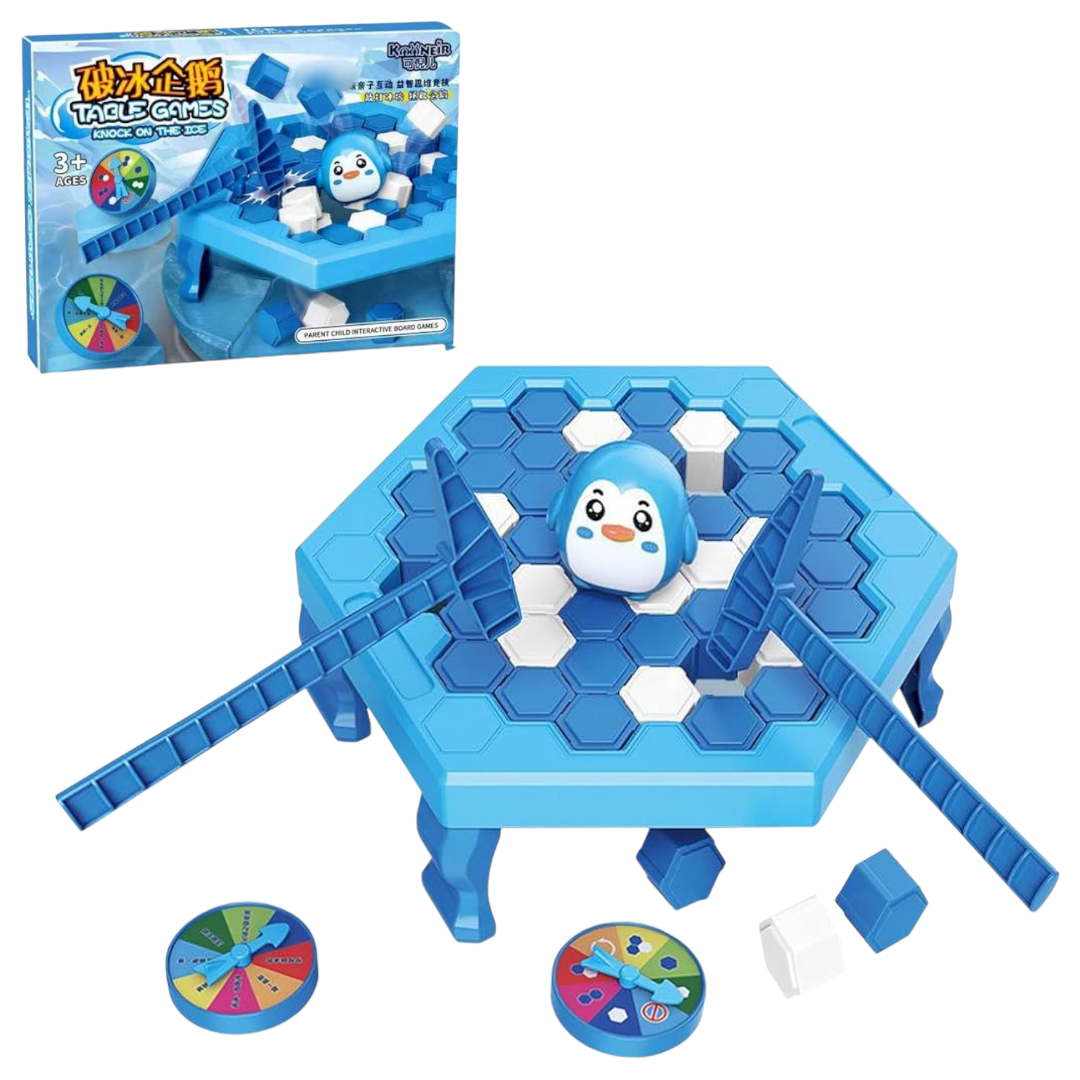 Penguin Trap Hammer Ice Breaker Challenge Board Game