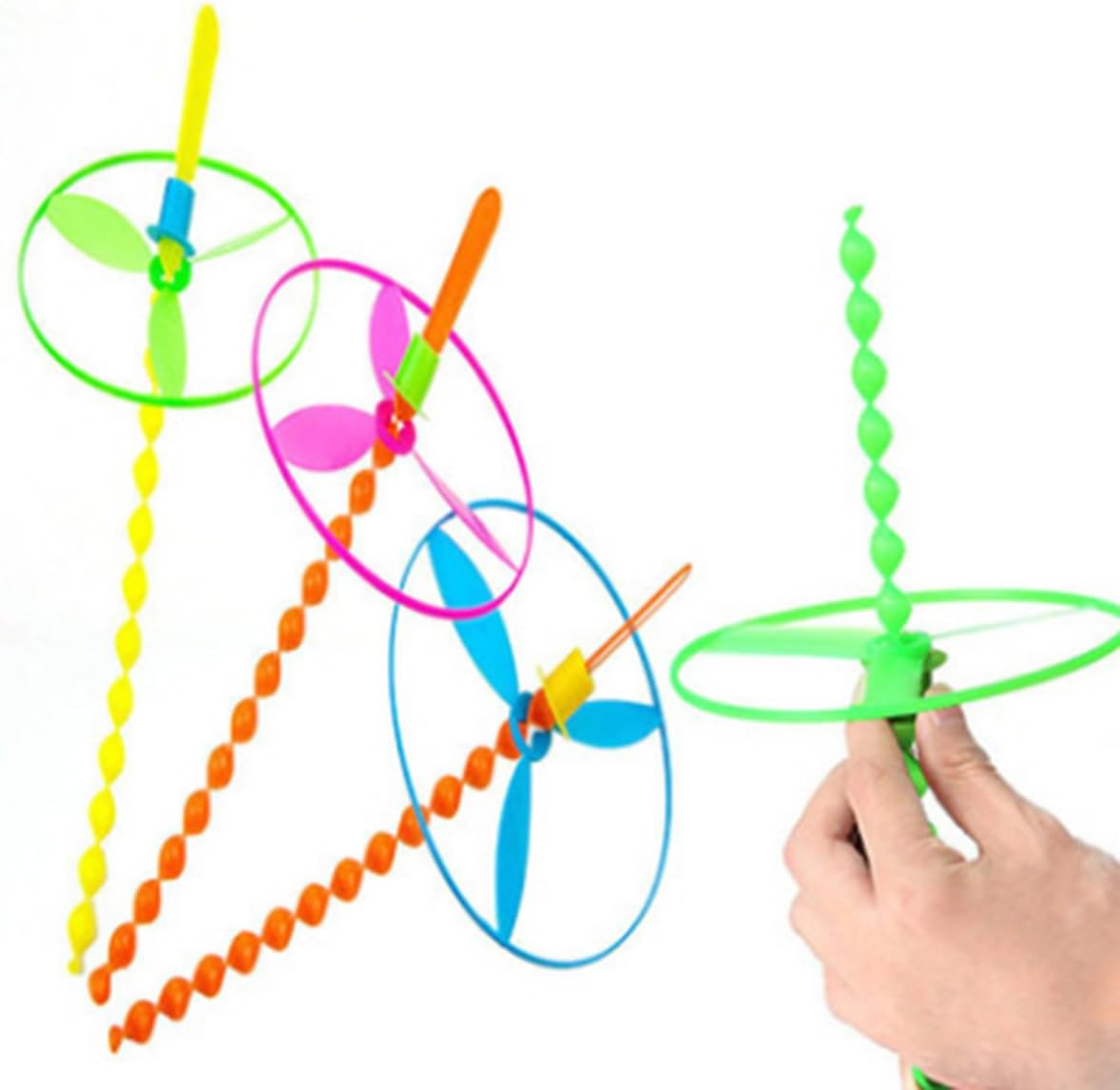Dragonfly Toy Plastic Twisty Flying Disc