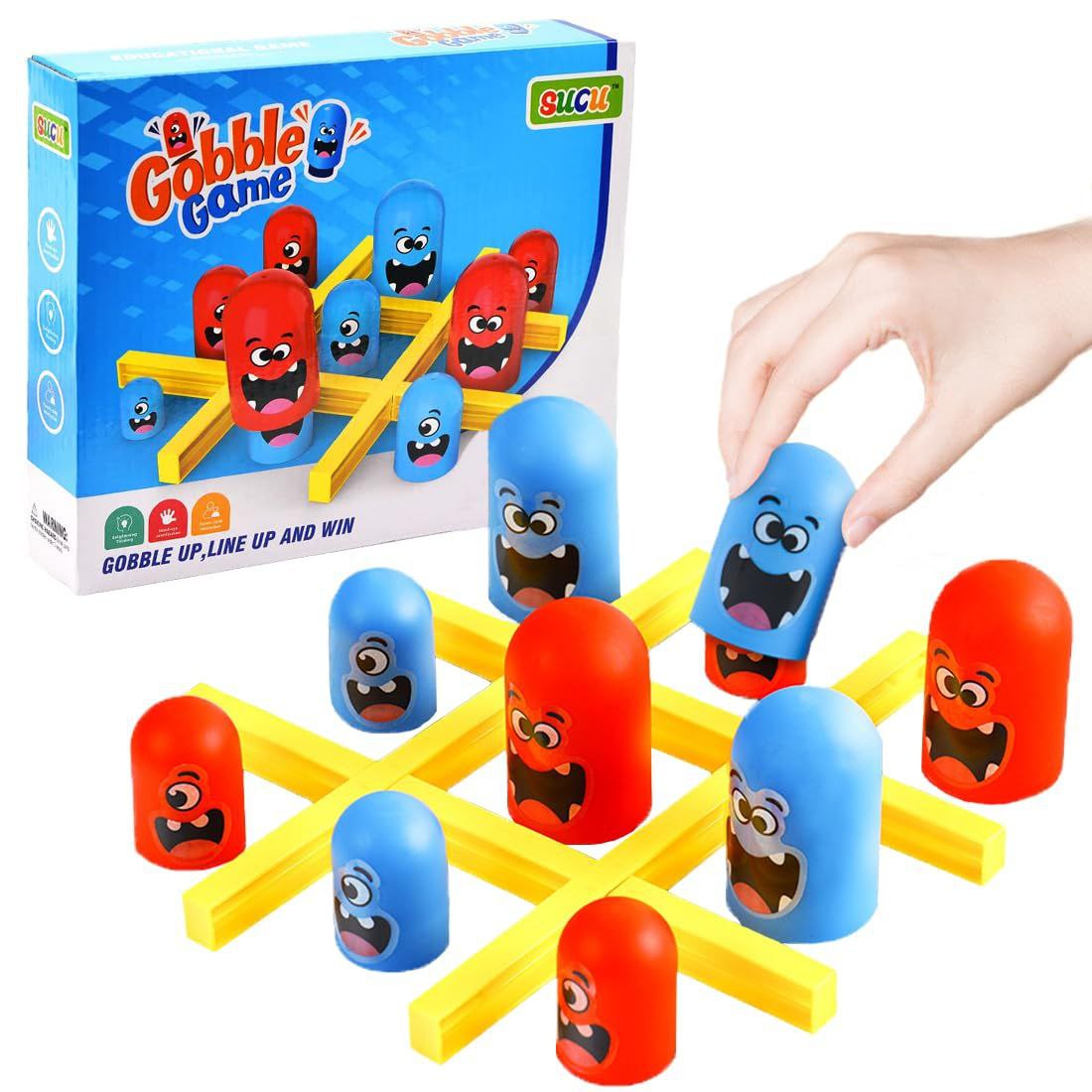 Tic Tac Toe XO Gobble Game