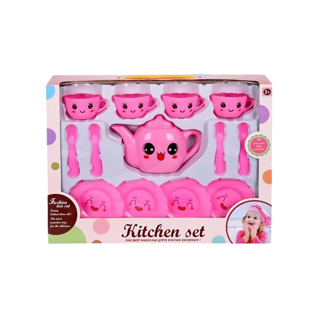 Pink Tea Set