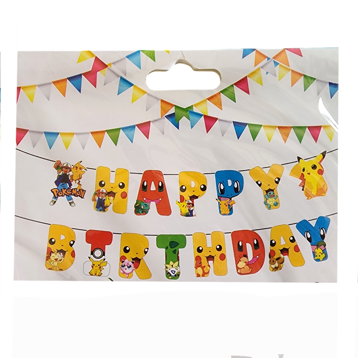 Pokemon Happy Birthday Garland