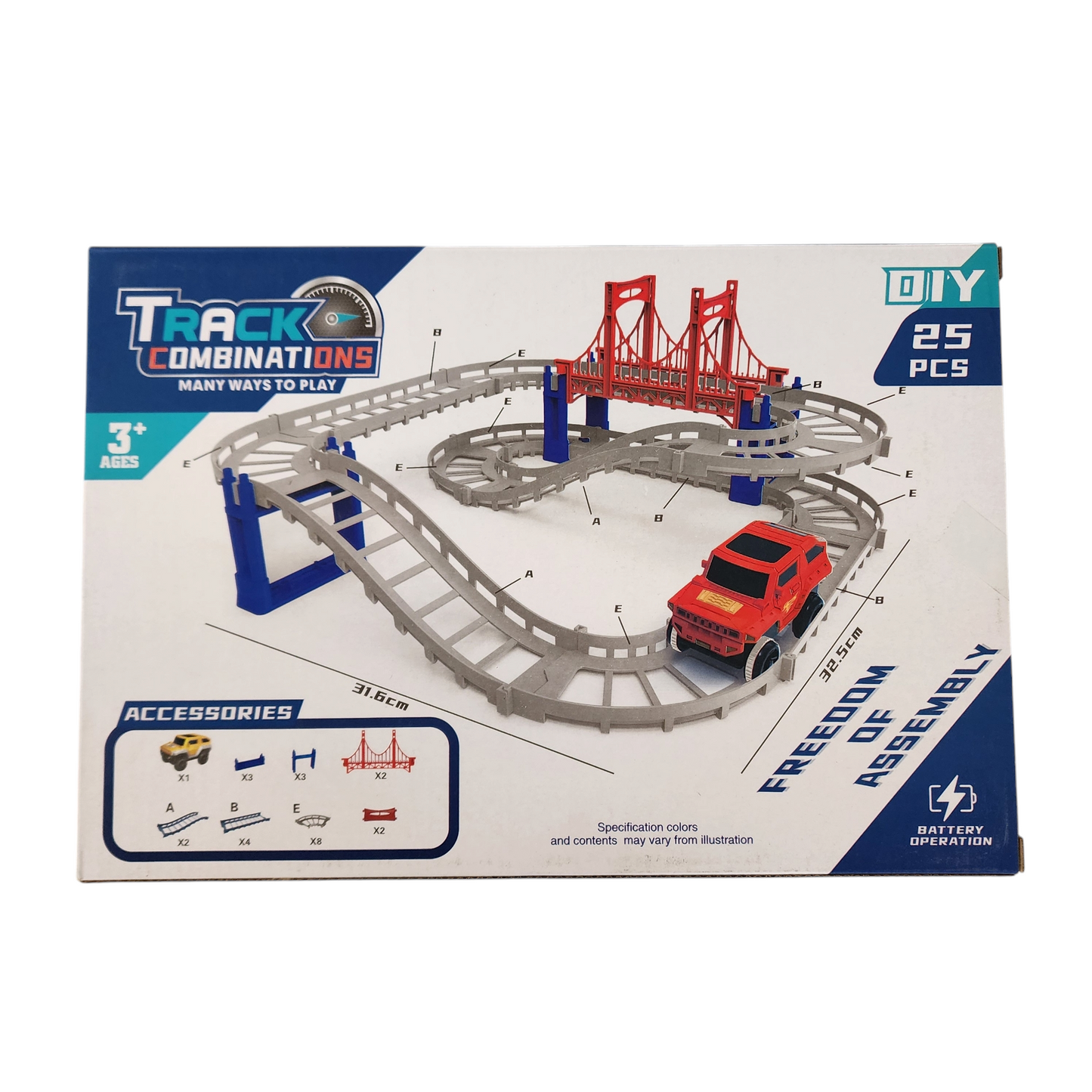 DIY Small Battery Operated Car Track