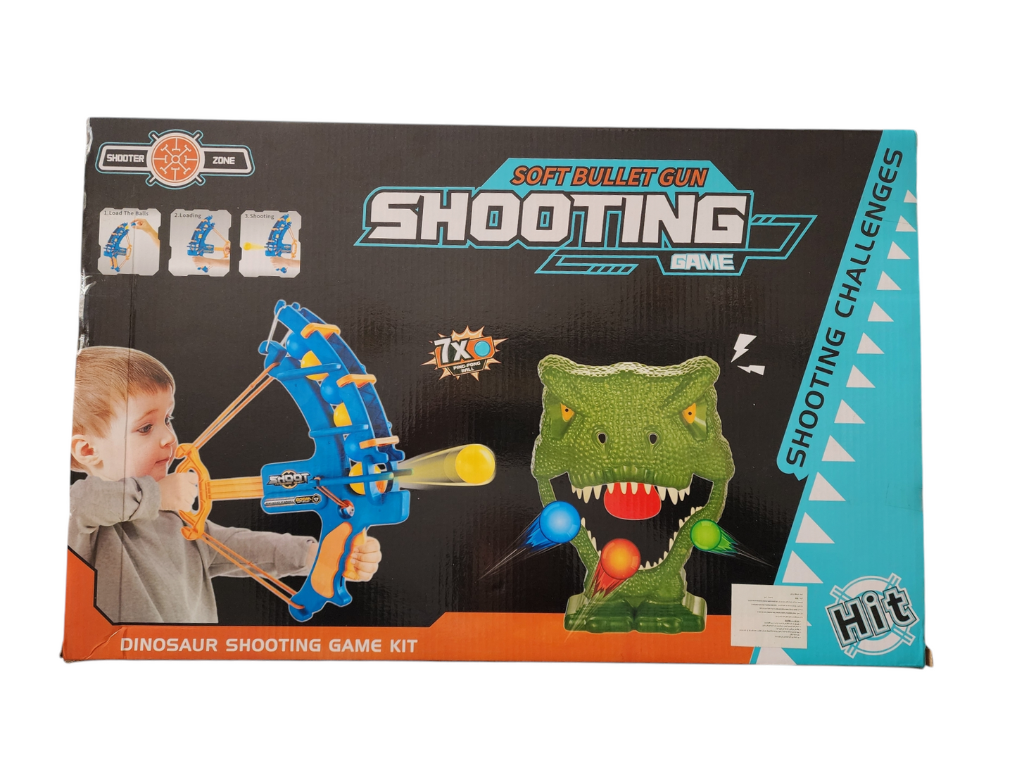 Dinosaur Soft Balls Shooting Toy