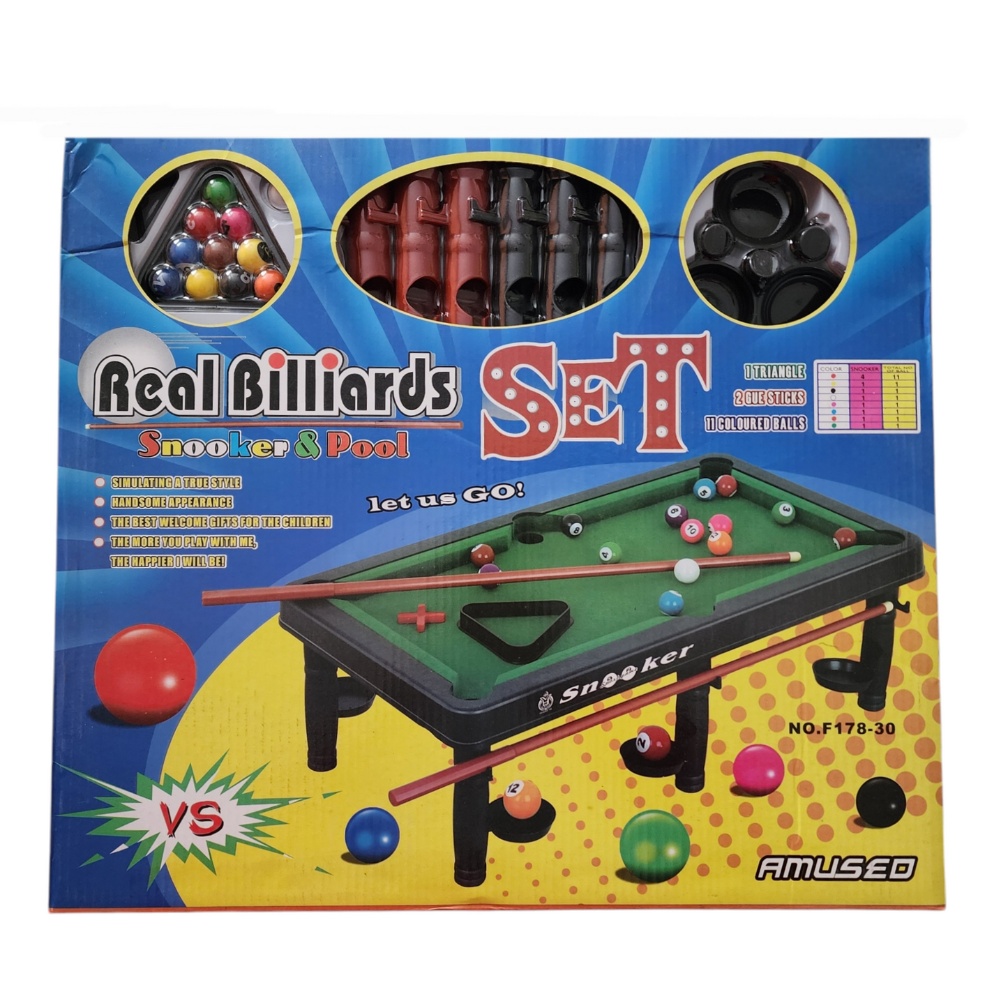 Billiards Kids Small Table Set