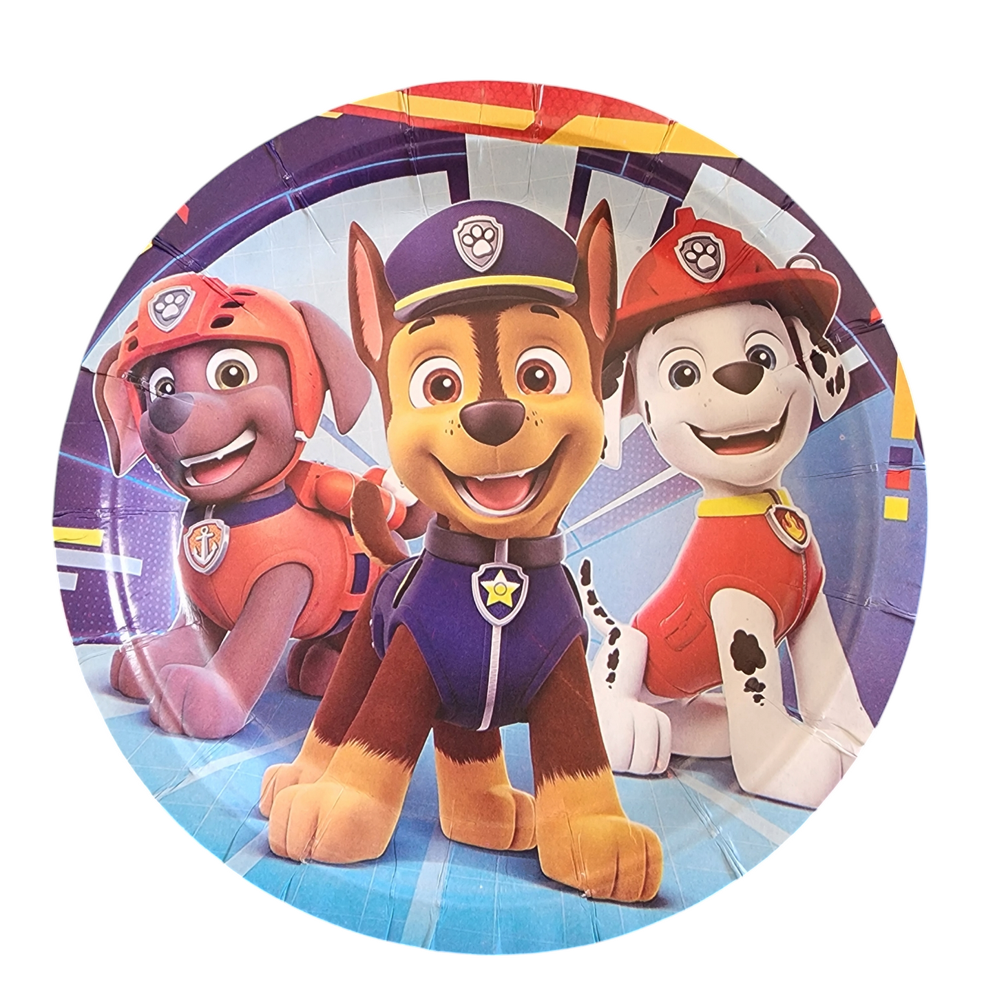 Blue Paw Patrol Small Paper Plates