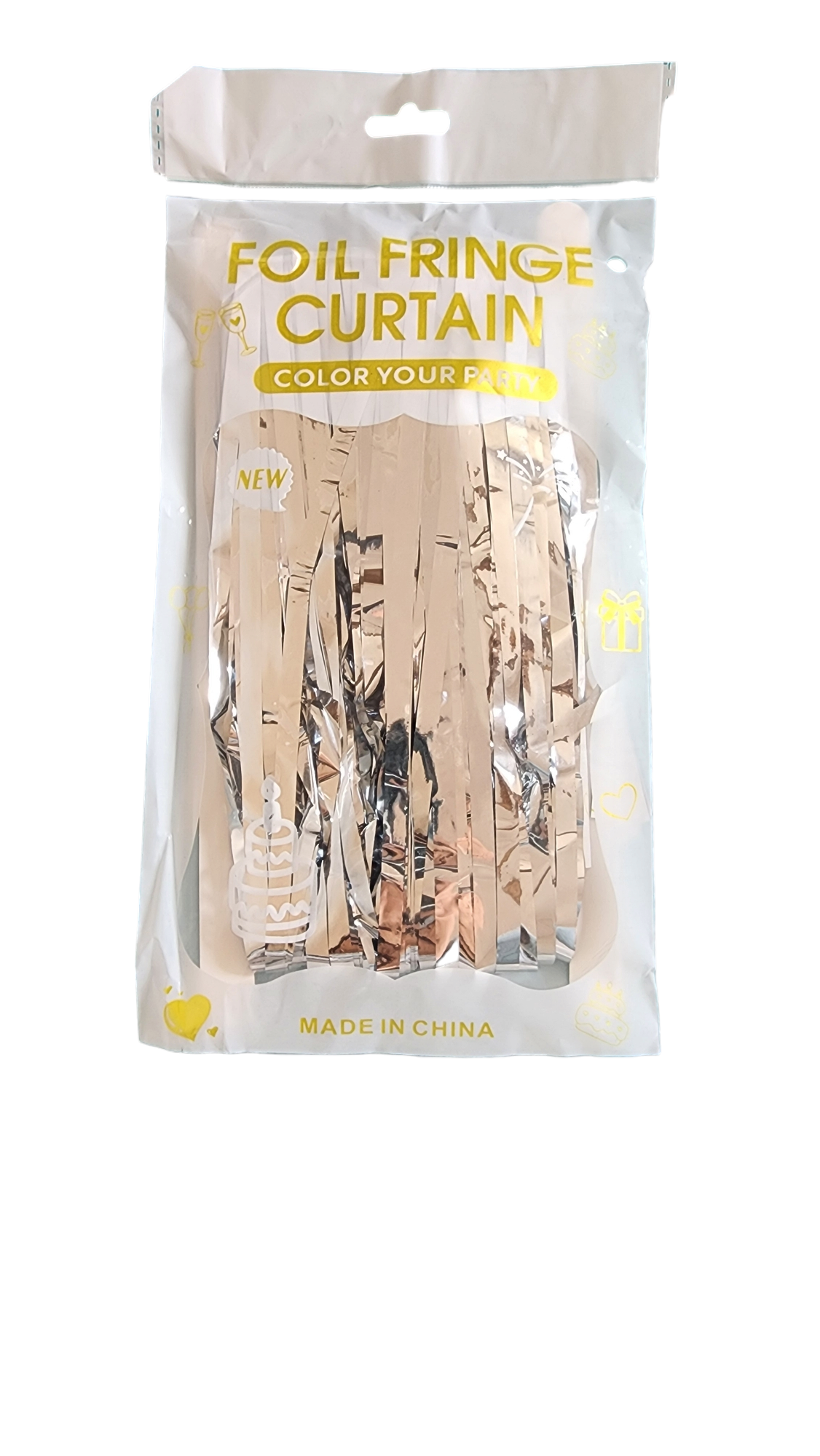 Silver Foil Curtain