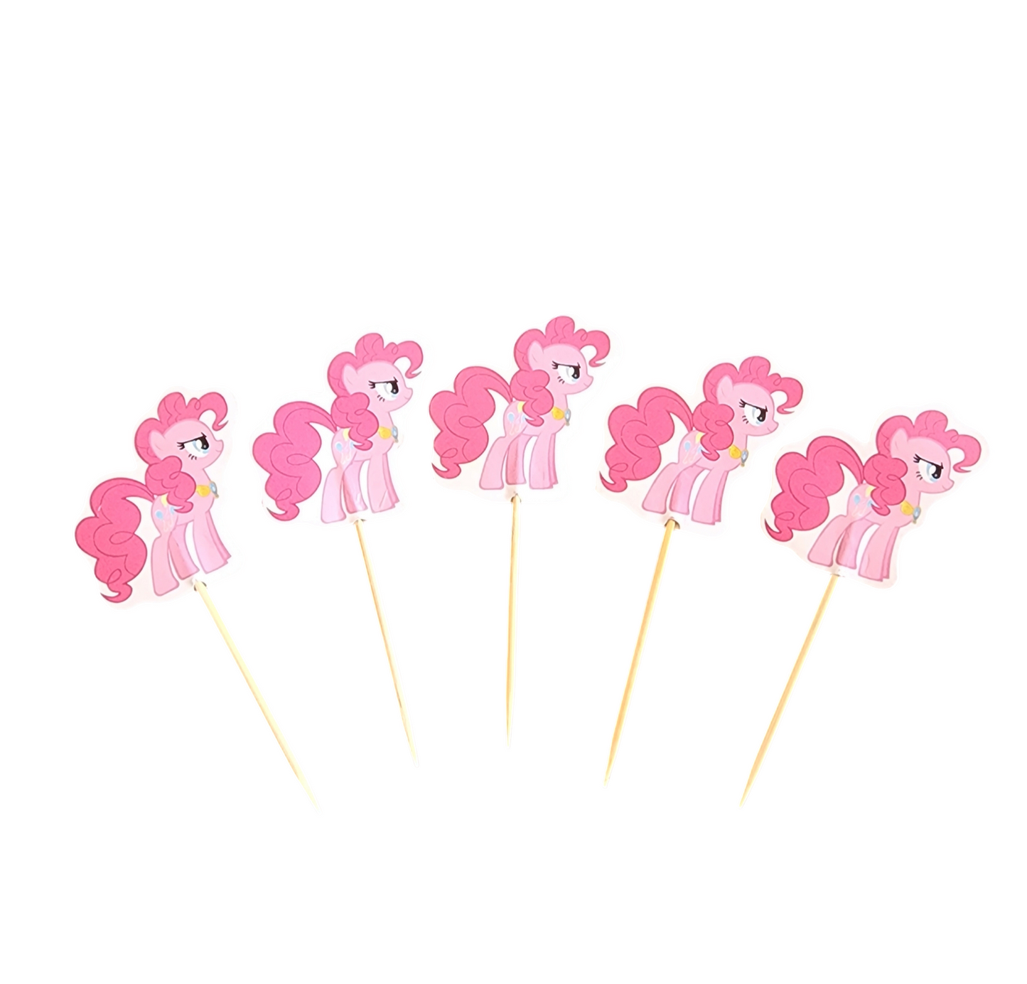 Pink Pony Cupcake Topper (Pack of 23)