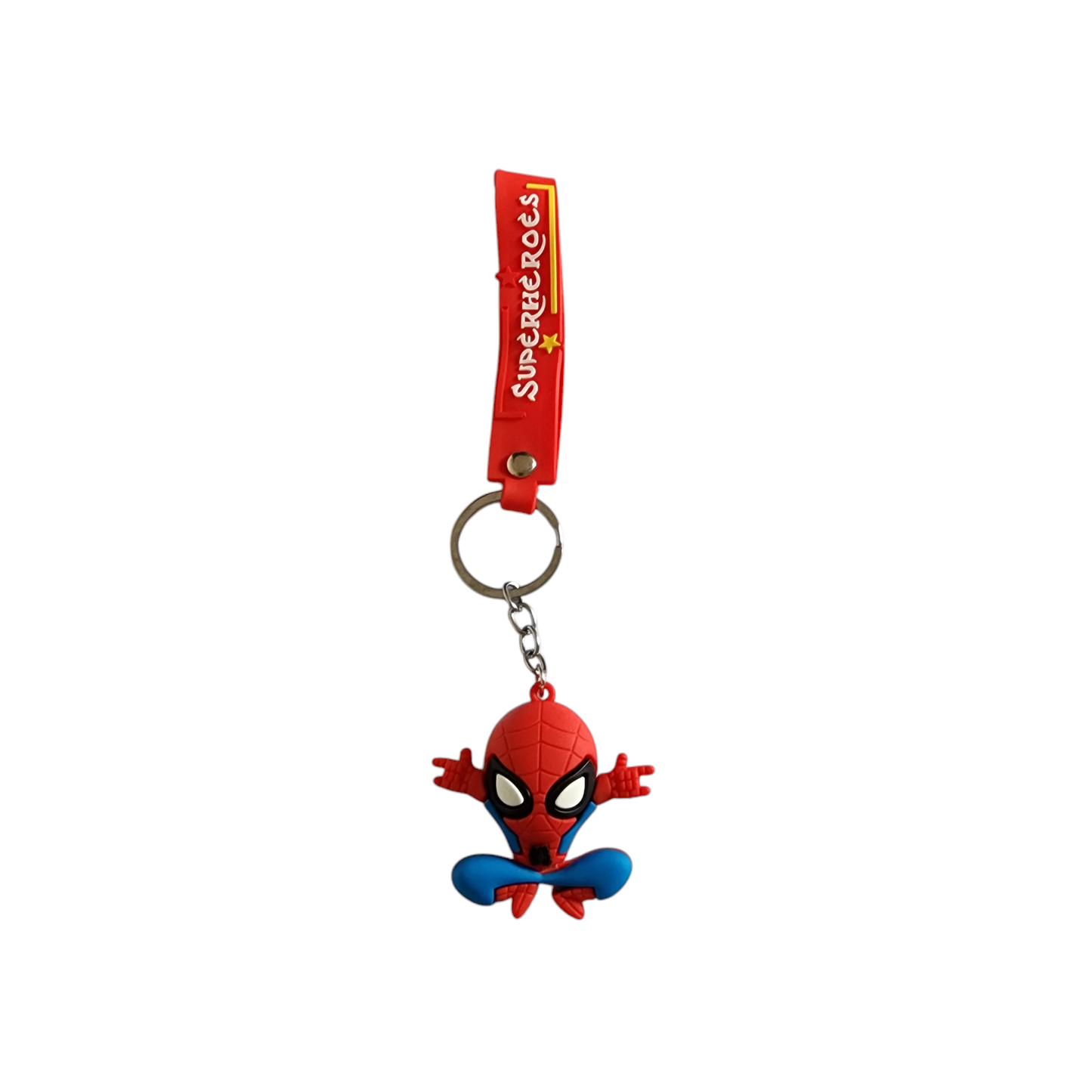 Spiderman Red Keychain