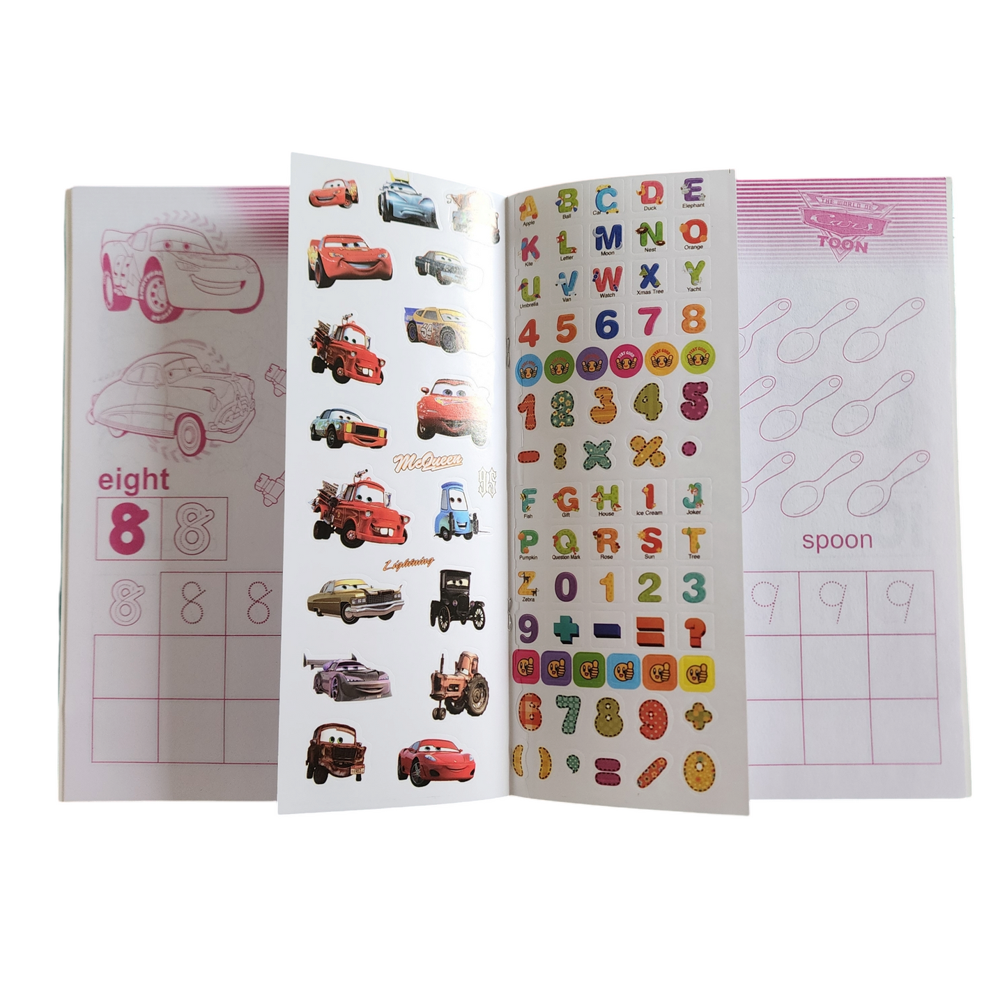 Activity Book Cars