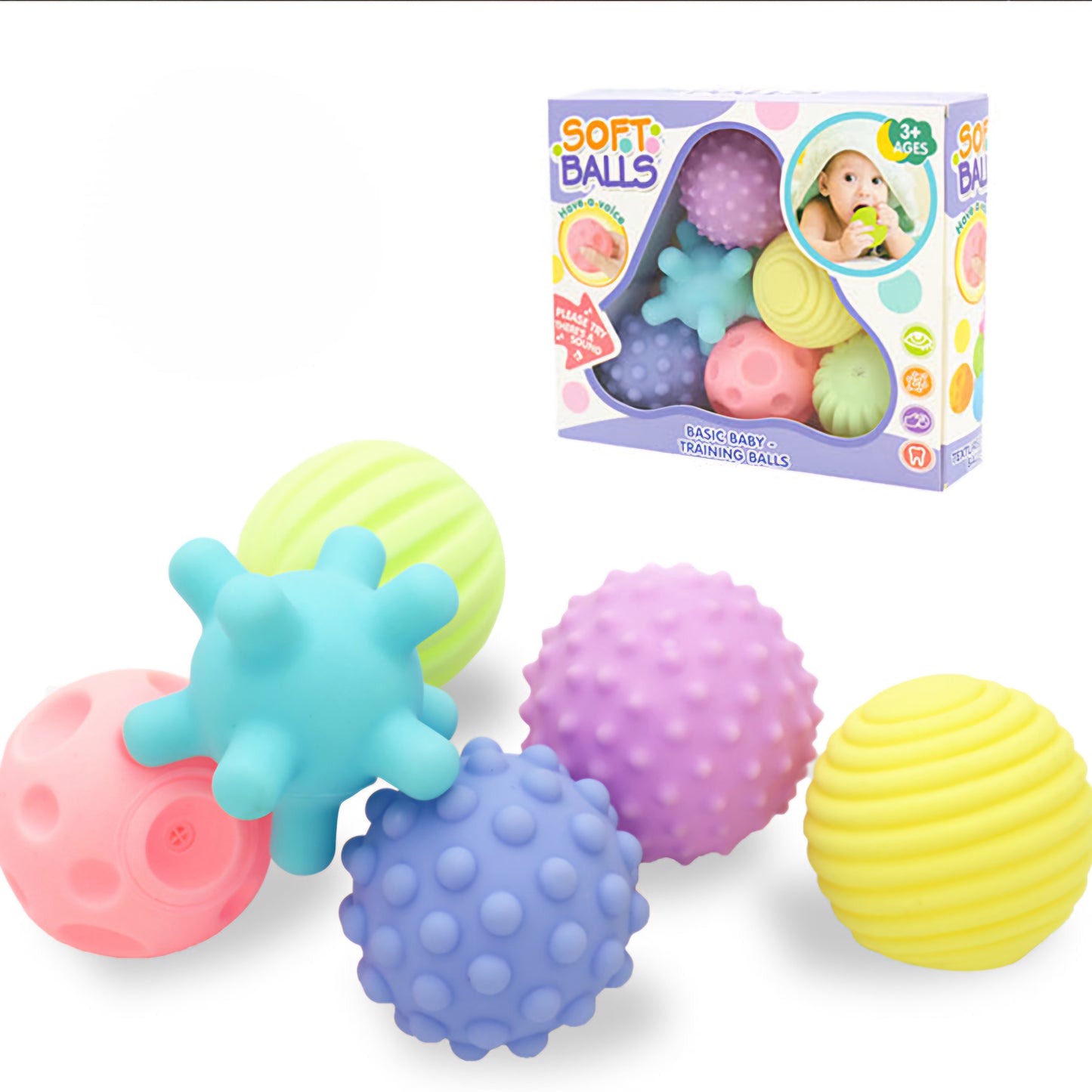 Soft Squeeze Balls for Babies