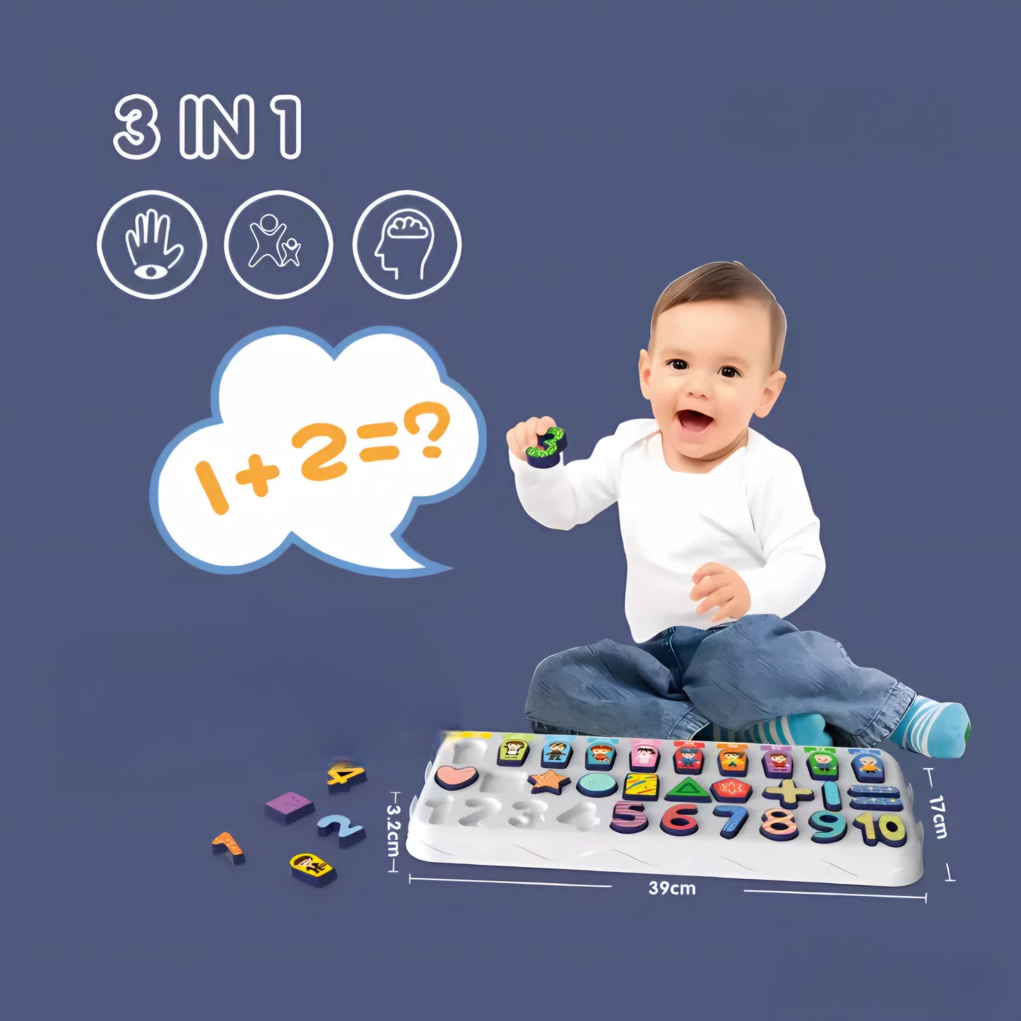 Magnetic Fishing Early Education Board