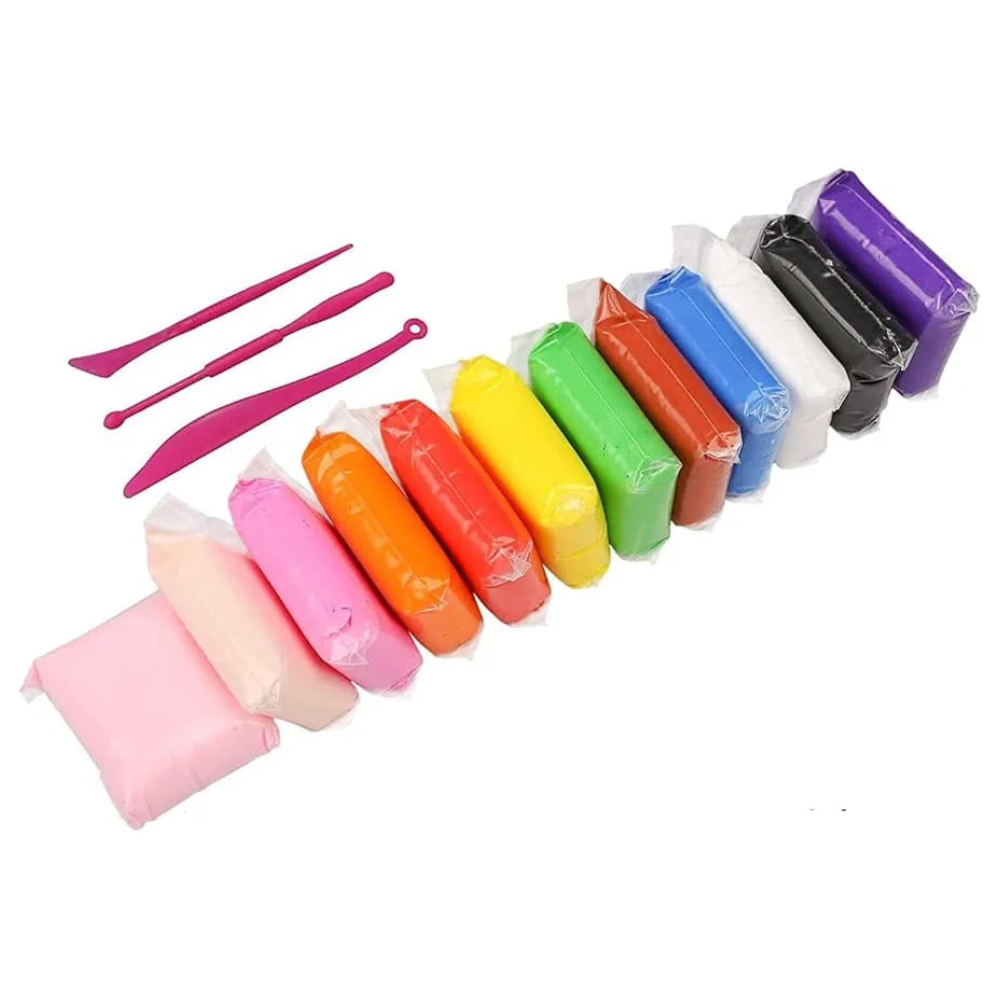 Foam Playdough 12 Colours