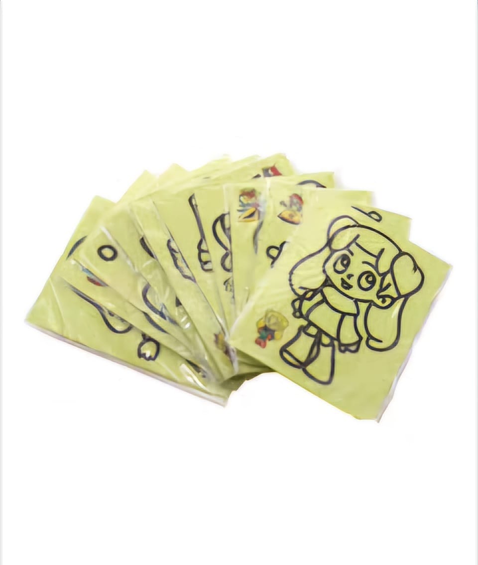 Sand Colouring Small Cards (Pack of 6)