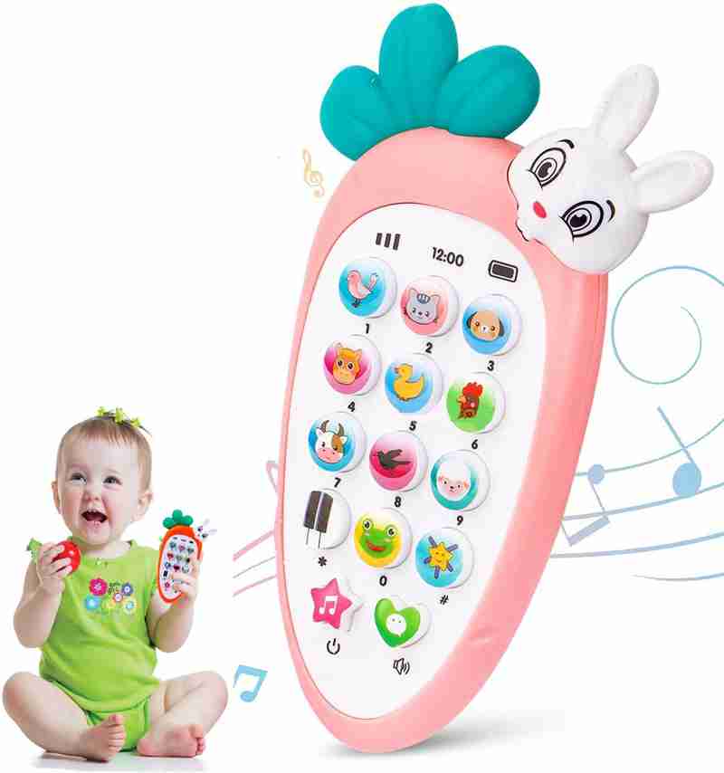 Interactive Musical Mobile Toy for Babies (Pink)
