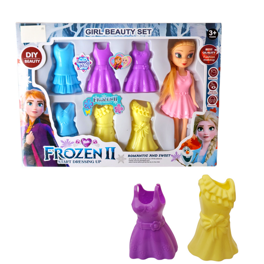 Frozen Small Dressing Up Doll Set