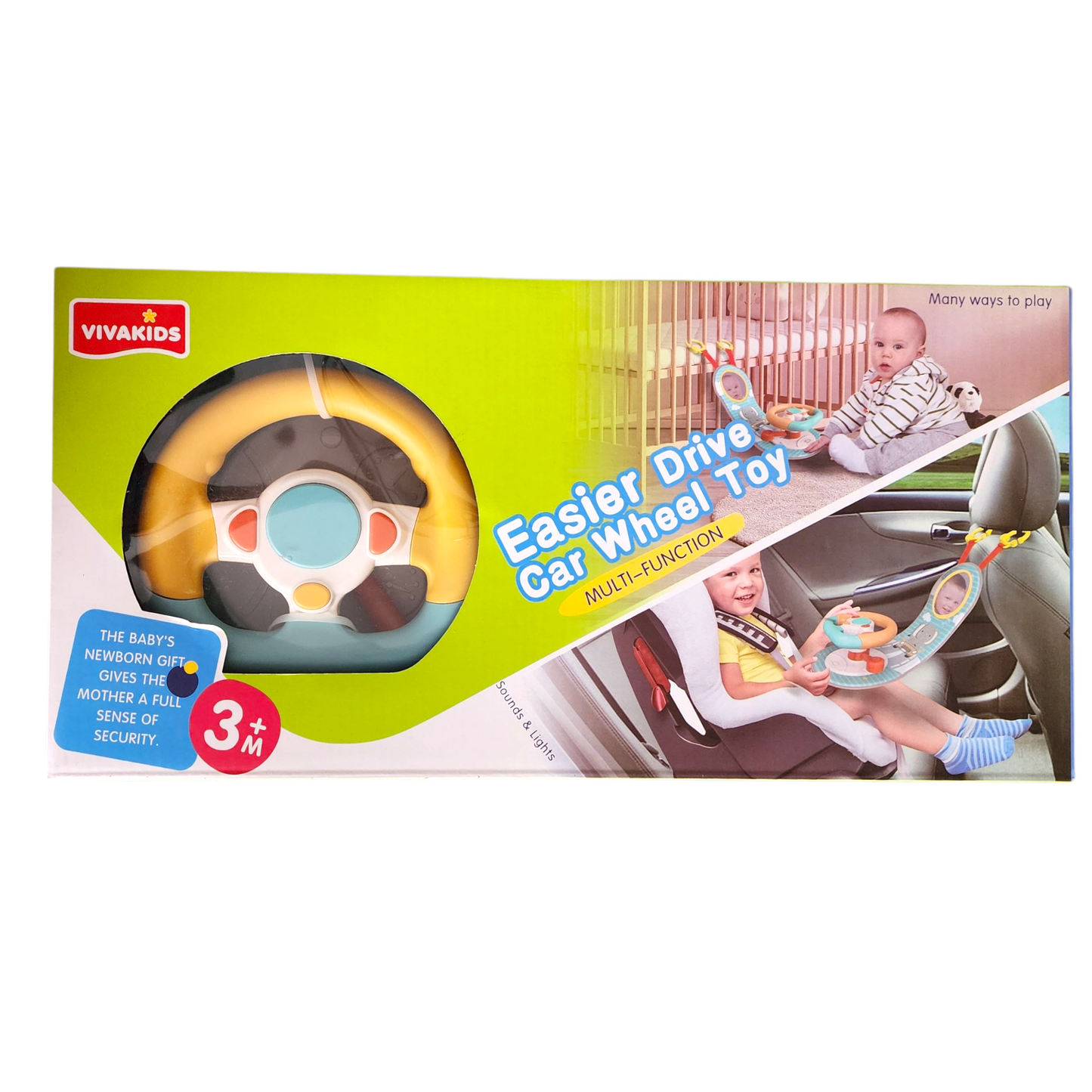 Steering Wheel Baby Driving Car Toy