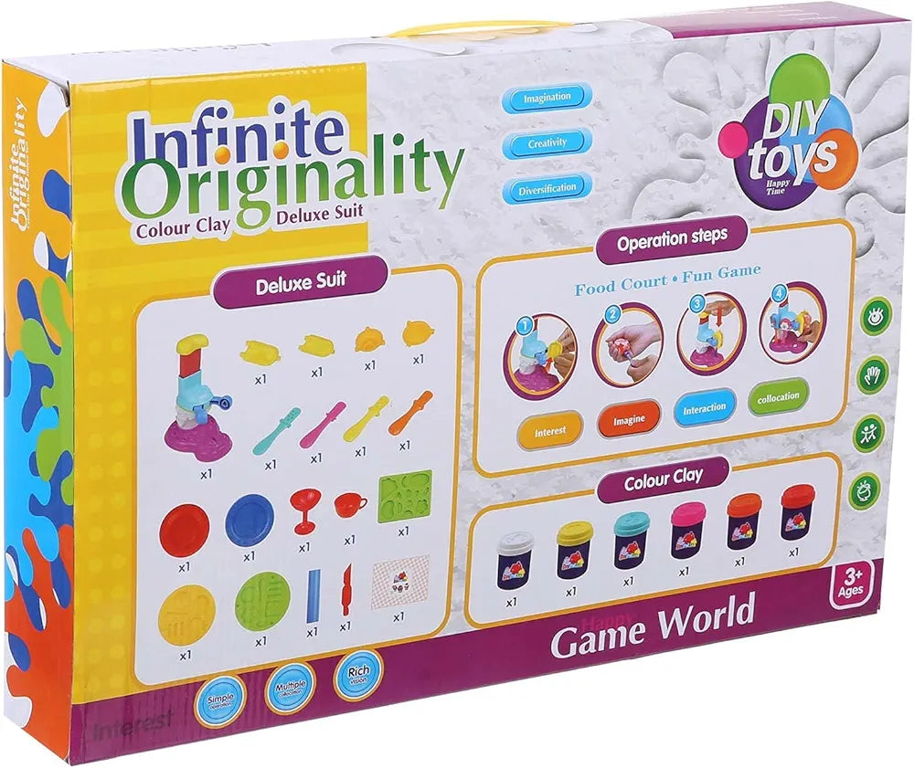 Infinite Colour Clay Machine Toy for Kids