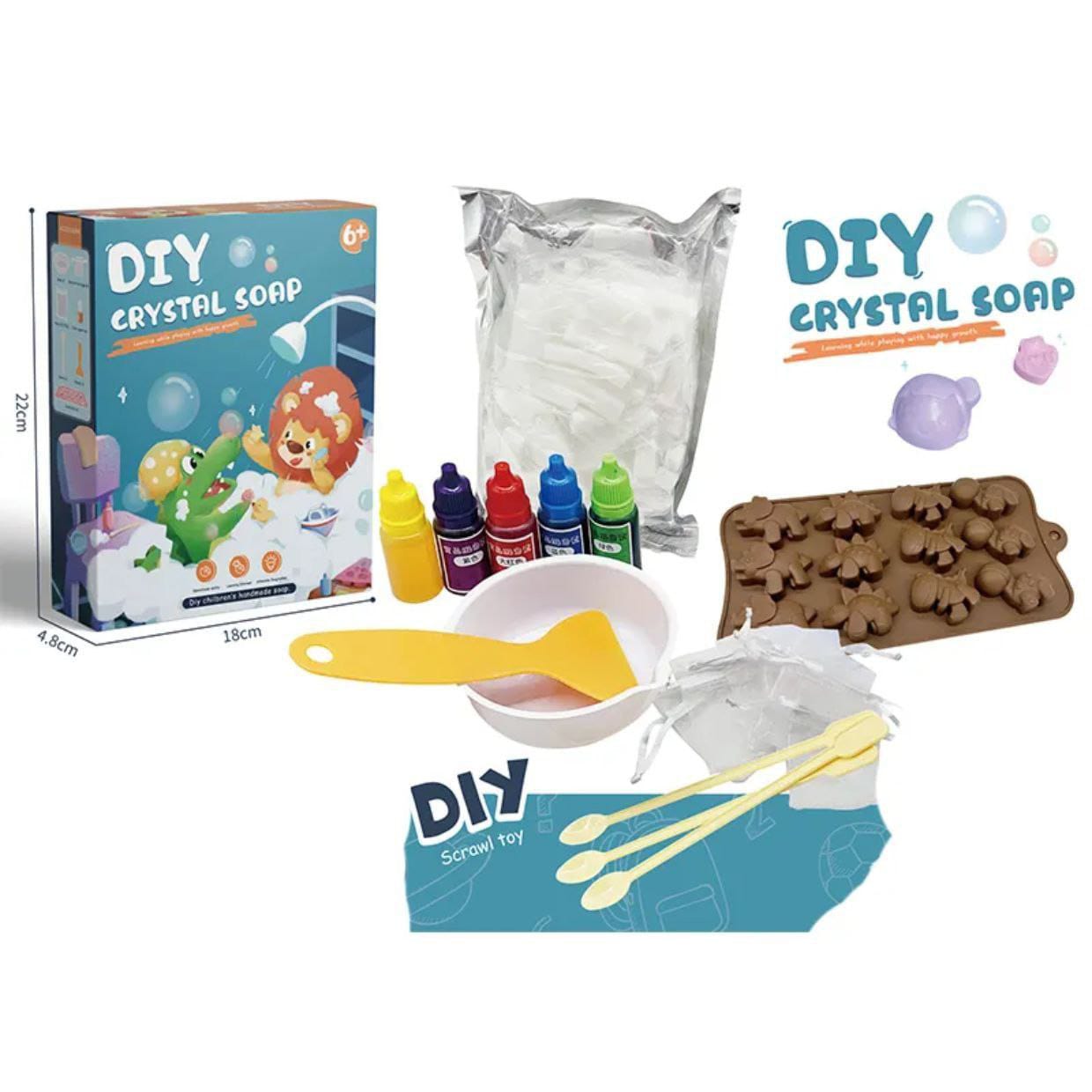 DIY Crystal Soap Making Kit