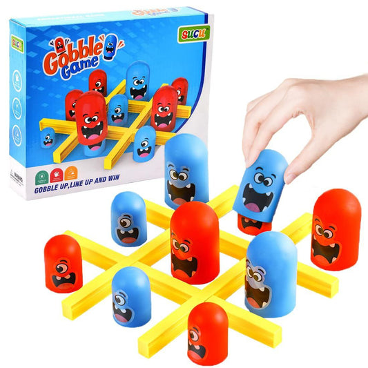 Tic Tac Toe XO Gobble Game