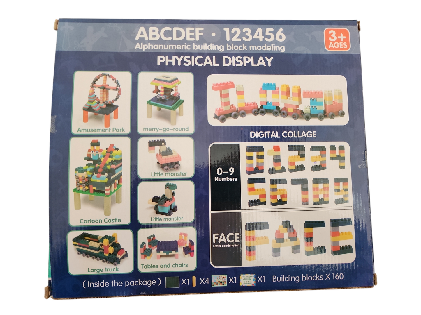 Building Blocks 160 Pcs