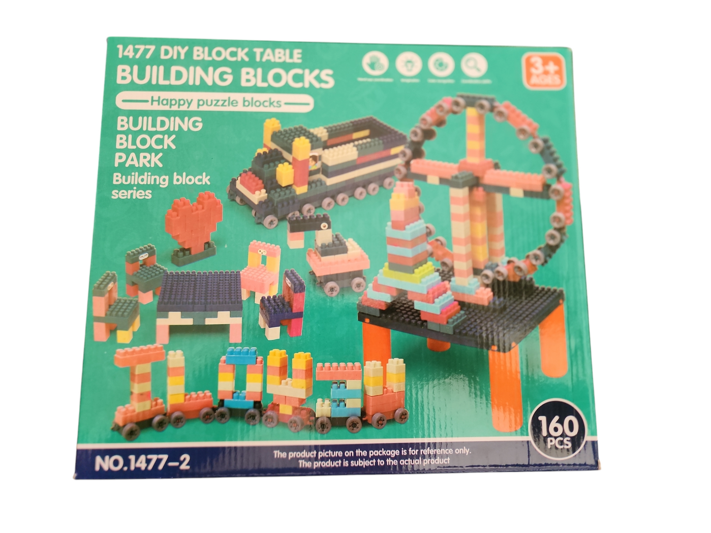 Building Blocks 160 Pcs