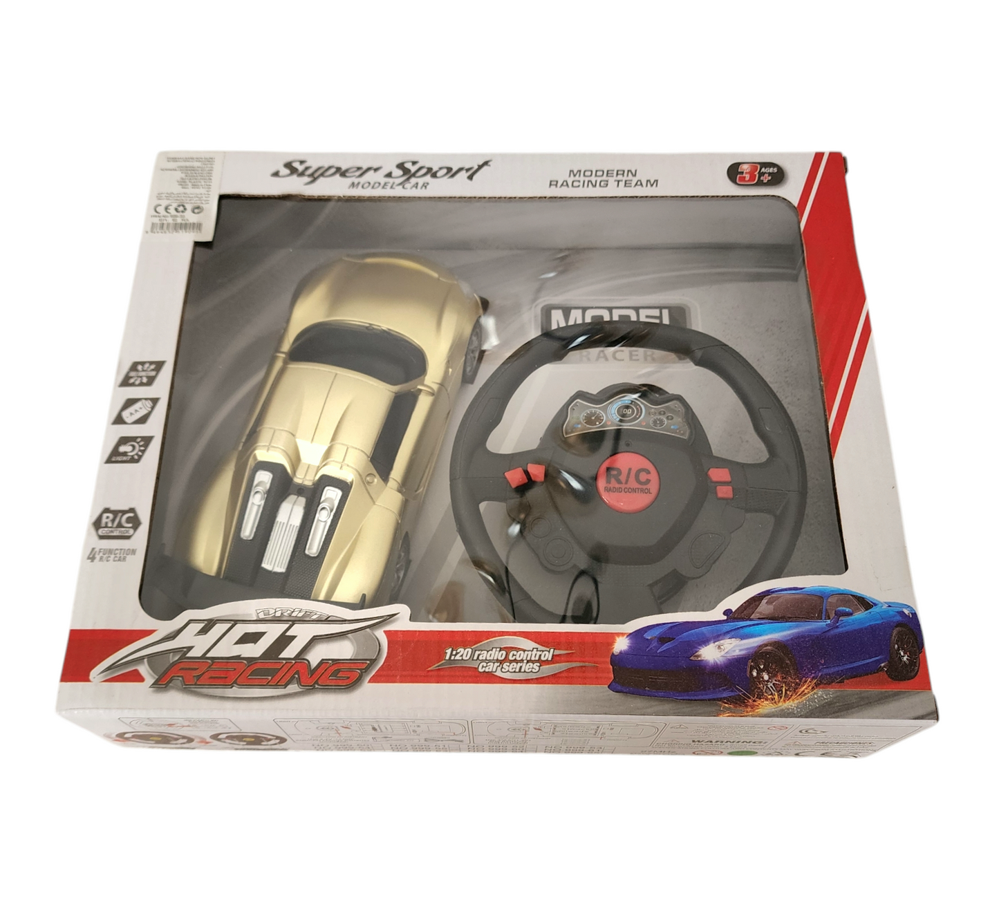 Remote Control Matte Gold Racing Car