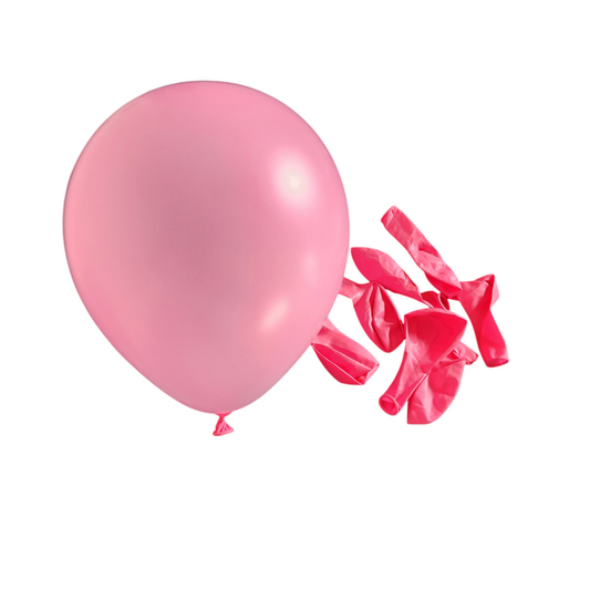 Pink Latex Balloons (20 Pcs)