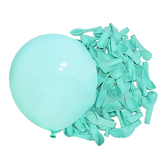 Mint Latex Balloons (20 Pcs)