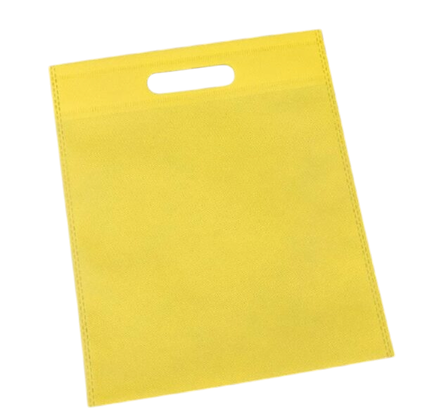 Yellow Non-Woven Poly Bag Size 25x20 cm