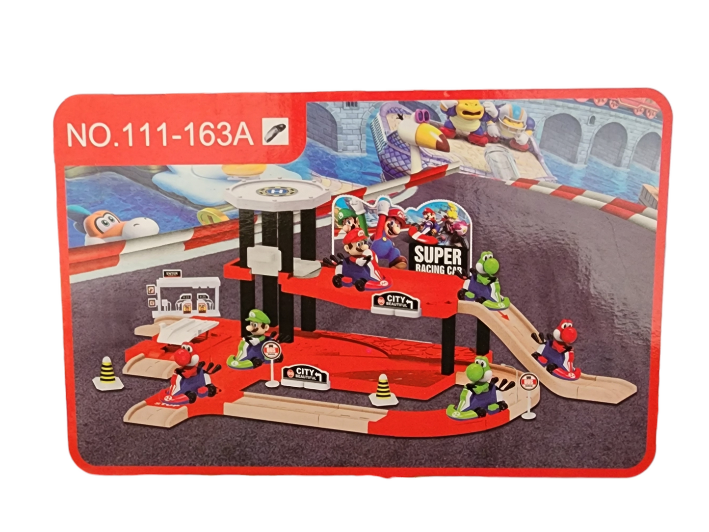 Super Mario Racing Car Track