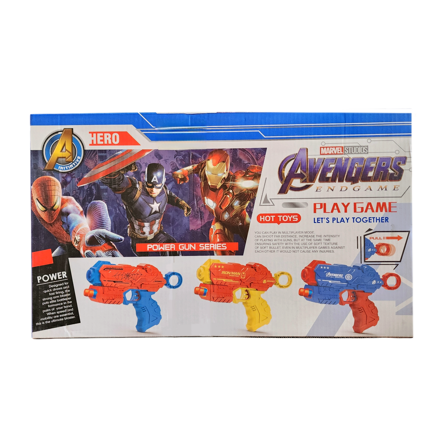 Captain America Foam Bullet Gun & Mask