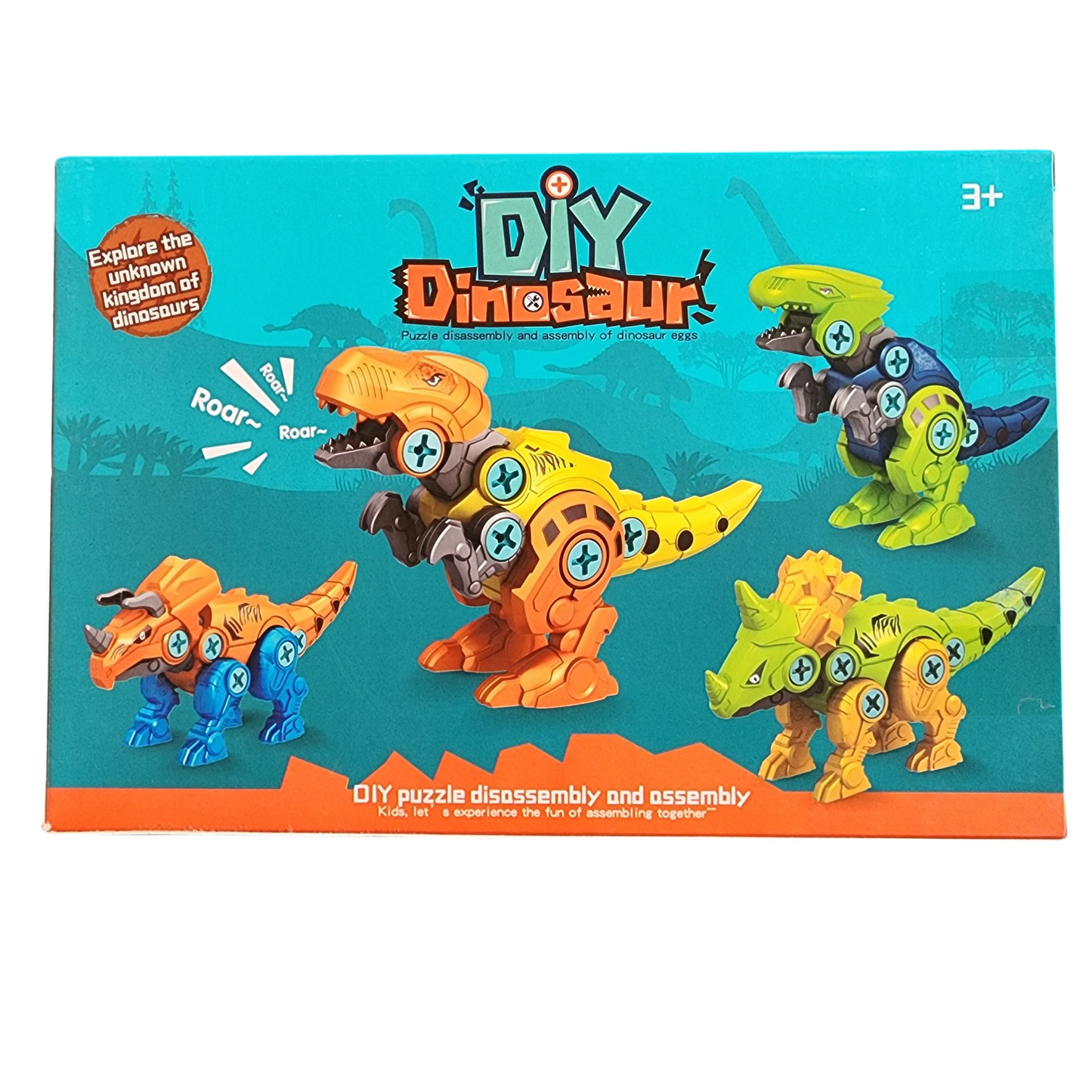 Small Dinosaur Michano DIY Assembly