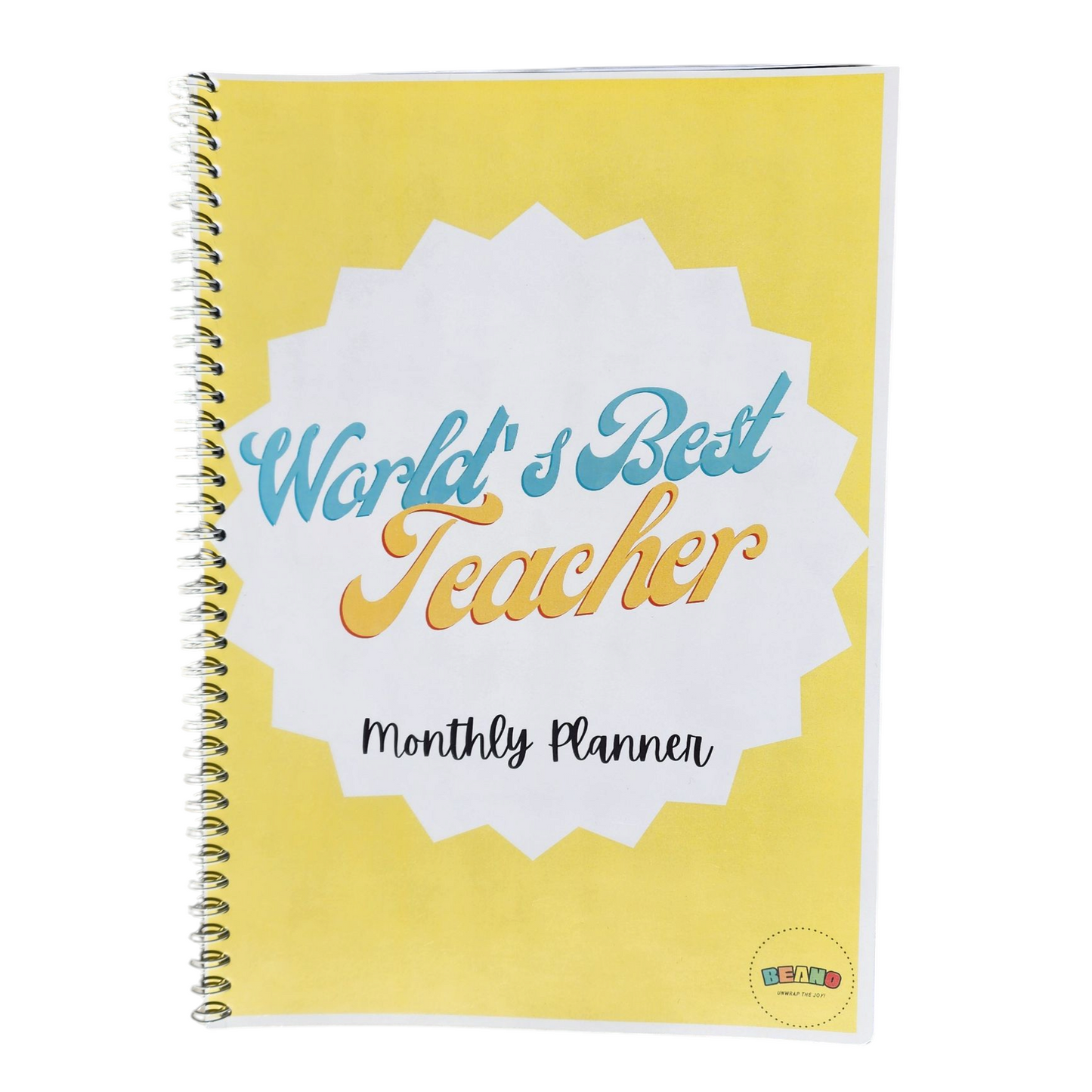 World's Best Teacher Monthly Planner