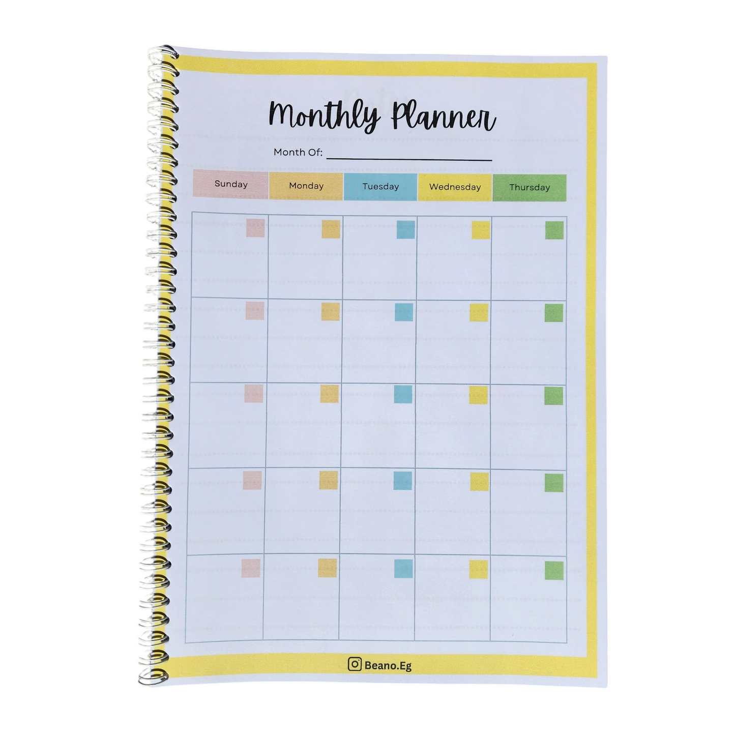 World's Best Teacher Monthly Planner