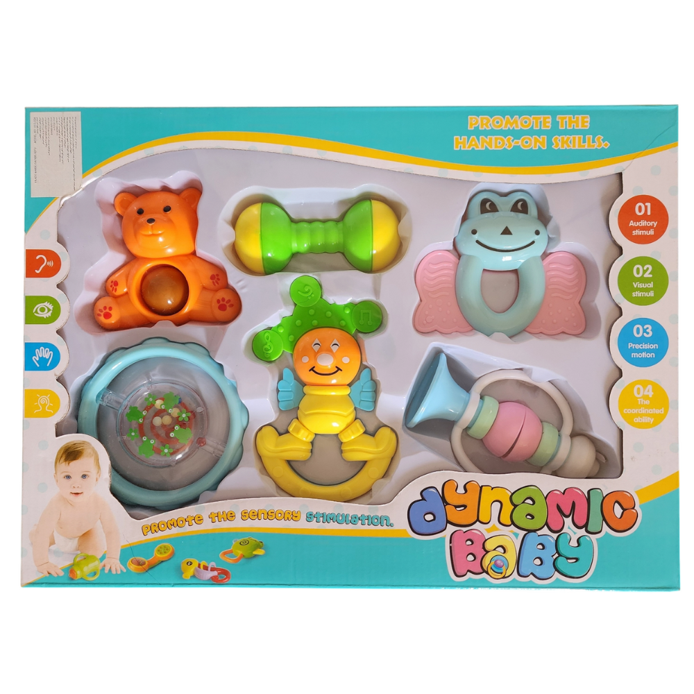 Colorful Baby Rattles