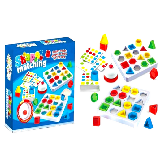 Shape Matching Competition Game with Ring Bell